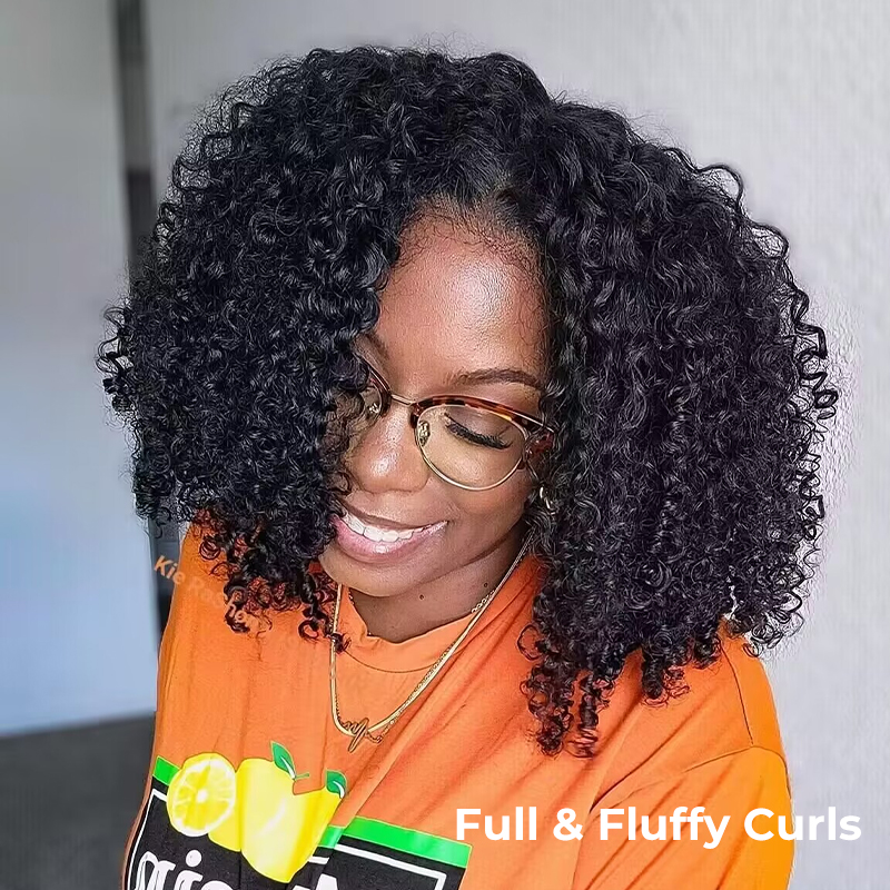 Pre Everything Jerry Curl Wear Go Glueless Lace Wigs