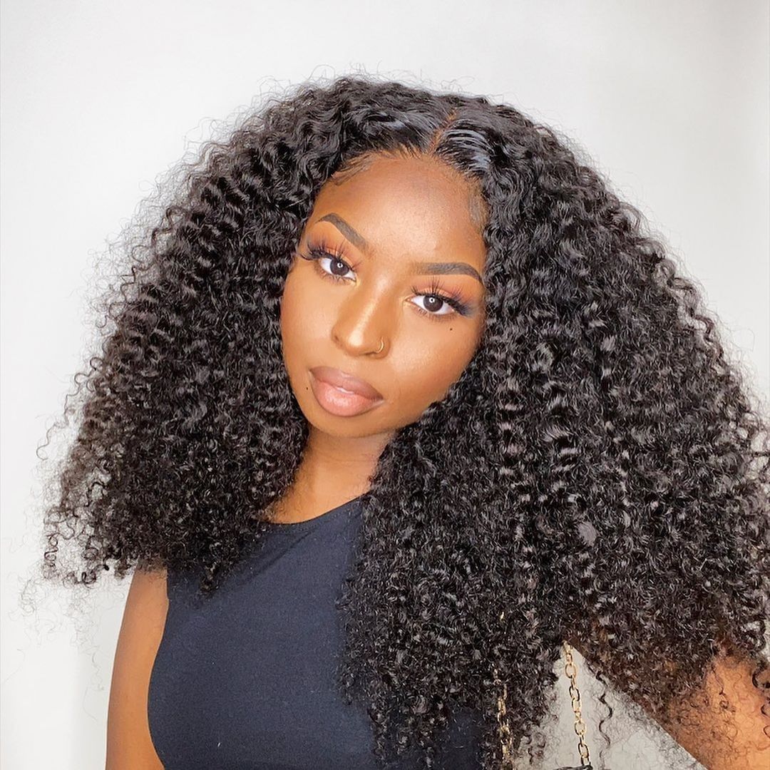18 Inch Curly Lace Front Wig
