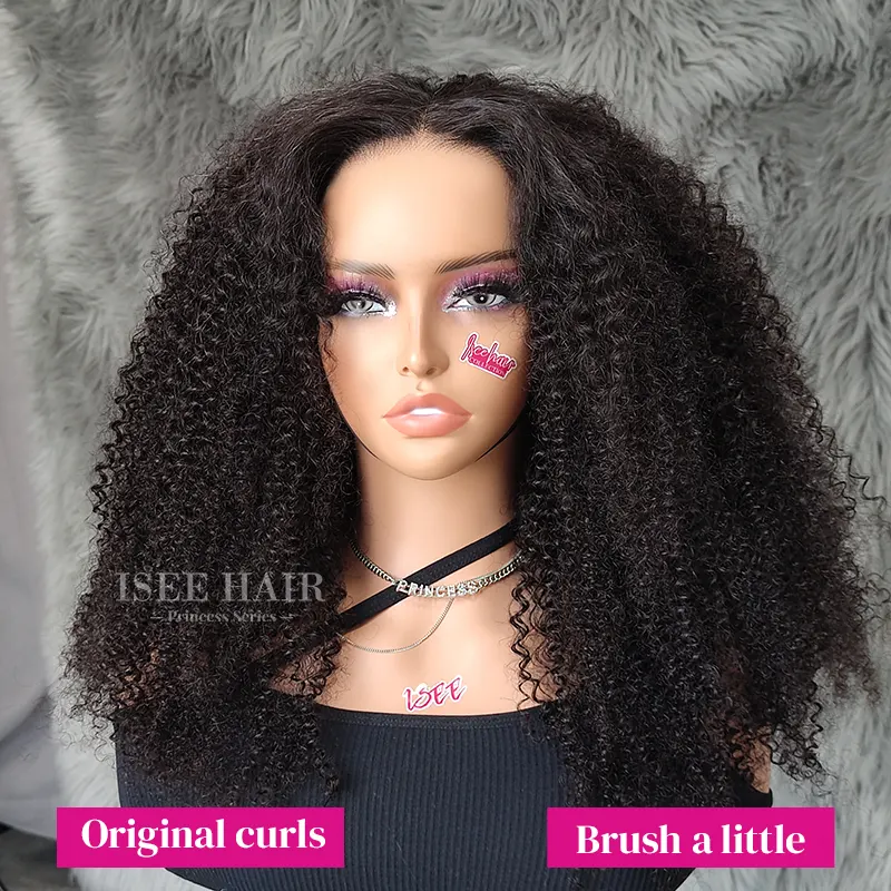 Afro Curly Wear Go HD Lace Beginner Friendly Glueless Lace Closure Wig
